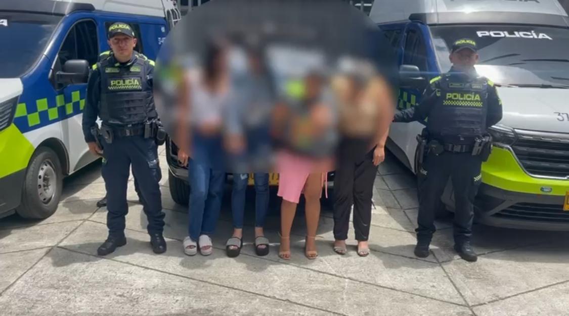 Desarticulan banda de 4 mujeres que hurtaban con escopolamina en Medellín