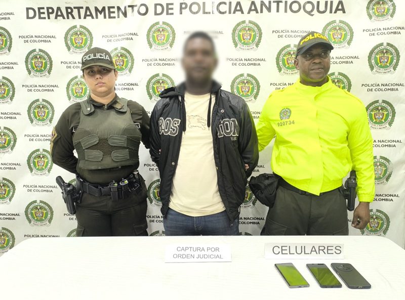 Cayó cabecilla del Clan del Golfo en el occidente de Antioquia 