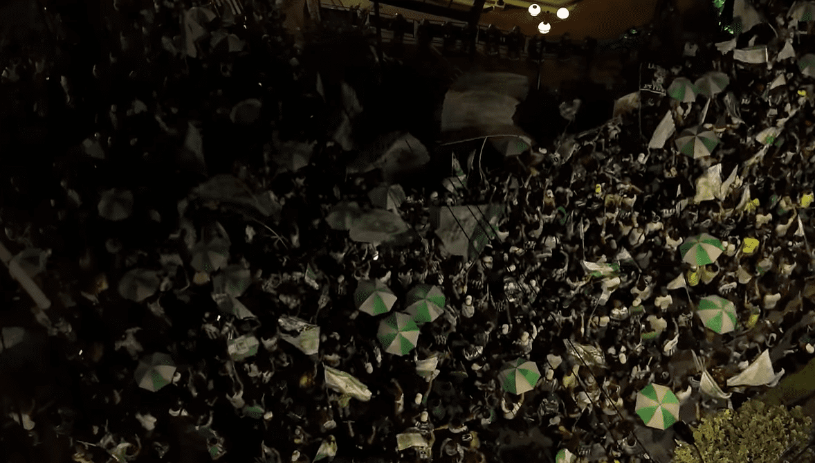 Impresionante recibimiento a Nacional en Bucaramanga por final de la Superliga