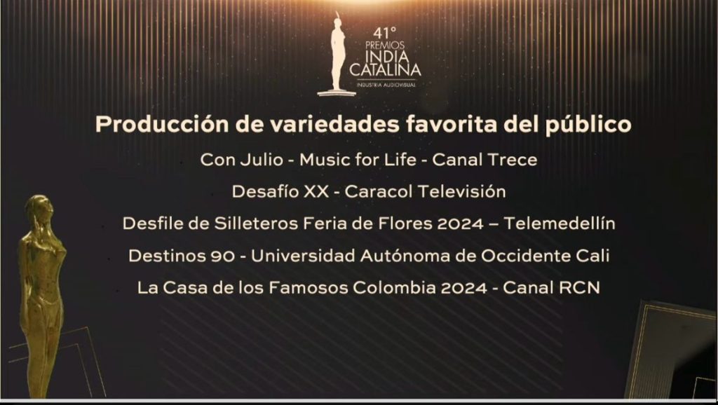 Noticias Telemedellín nominado a los premios India Catalina en varias categorías 3