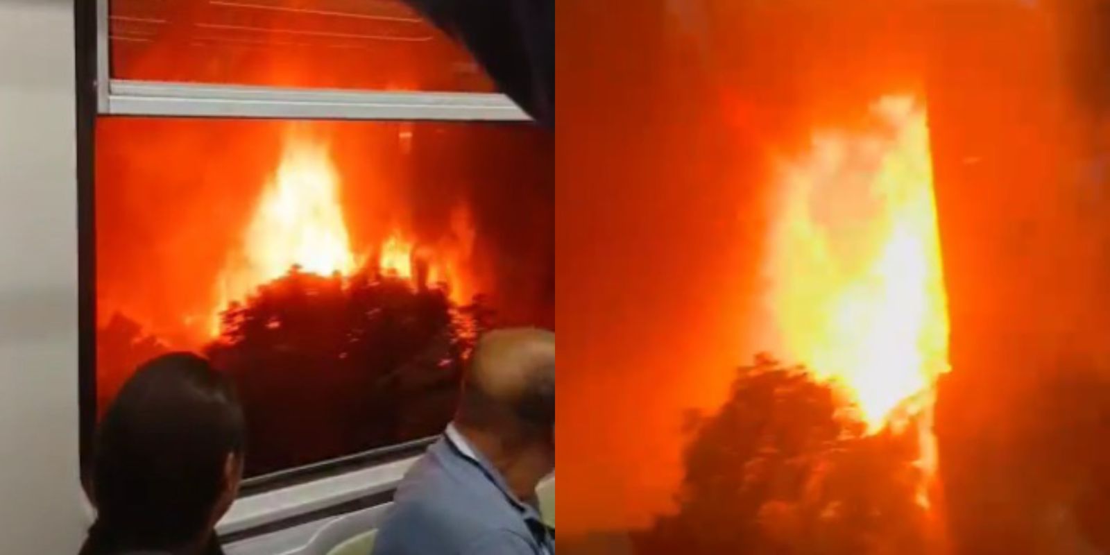 Reportan grave incendio cerca a la estación Cisneros del metro