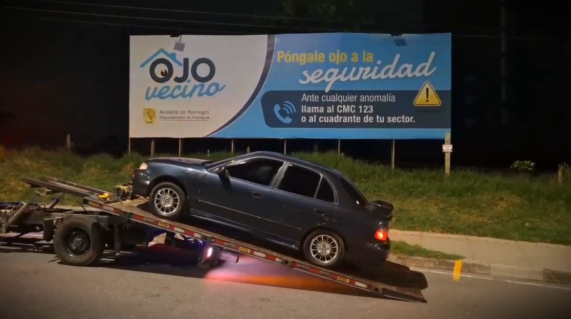 No aprenden: operativo de tránsito en Rionegro dejó 8 vehículos inmovilizados