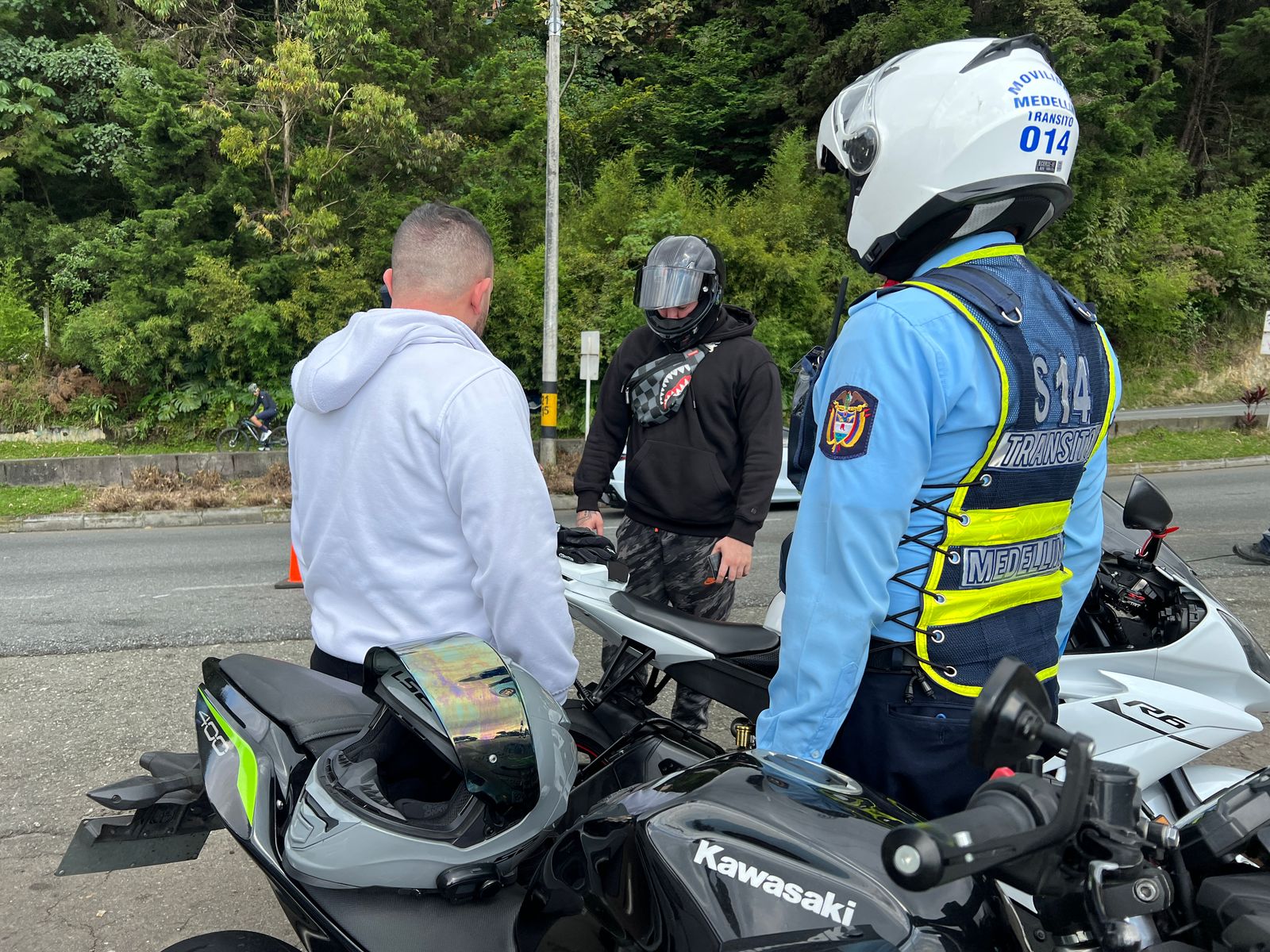 Inmovilizan 14 motos de alto cilindraje tras operativo en Las Palmas