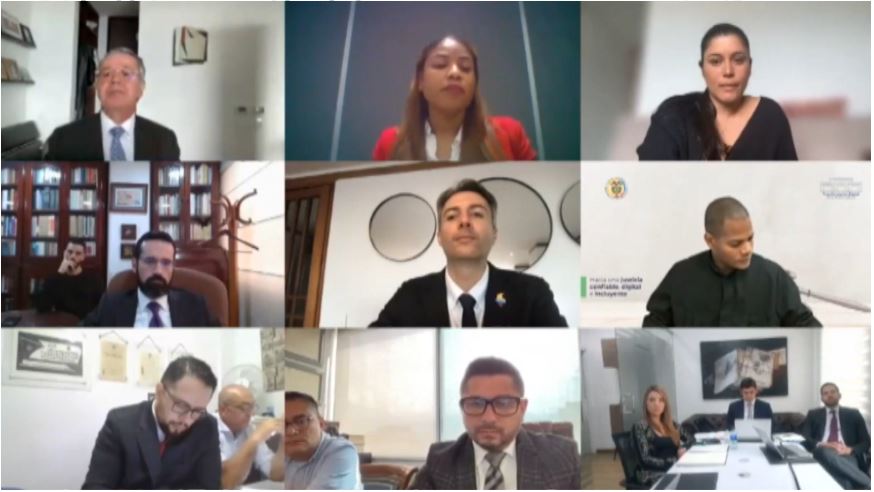Cuestionamientos y pedidos de aclaraciones prolongan audiencia de imputación de cargos contra Daniel Quintero