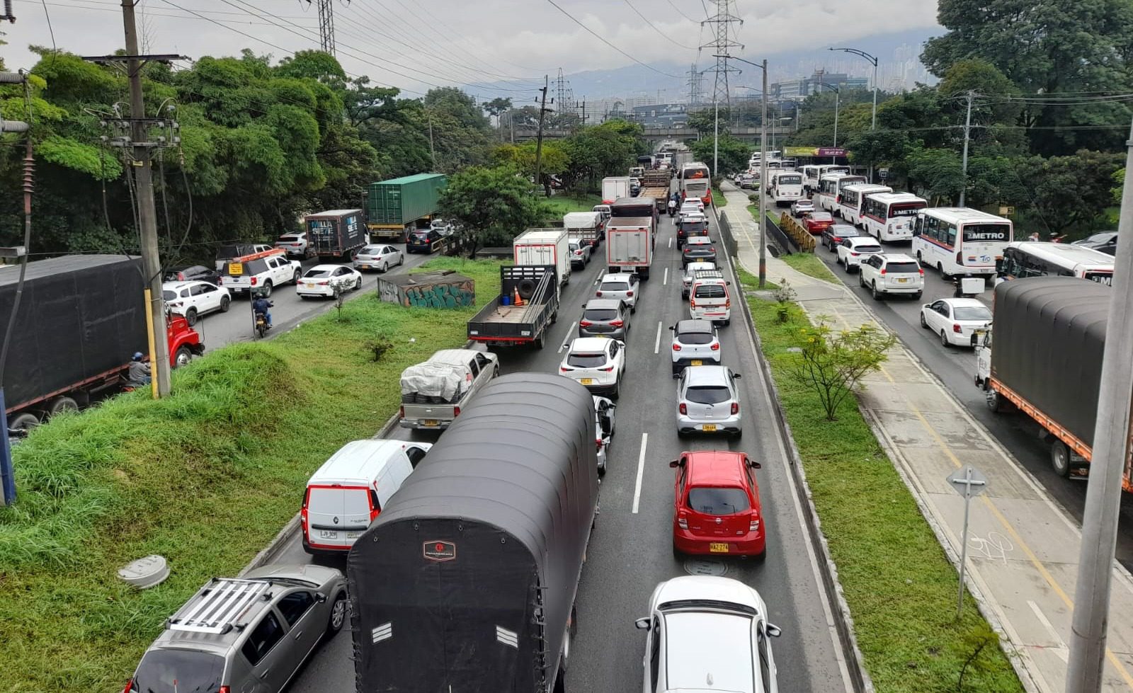 🔴 Movilidad en Medellín: así puede consultar el estado del tráfico en tiempo real