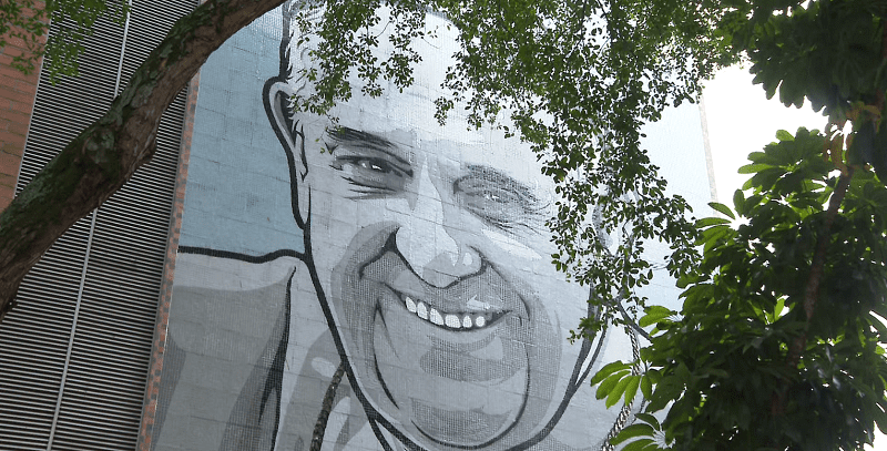 Este fue el regalo que dejó el papa Francisco a Hogares San José durante su visita a Medellín