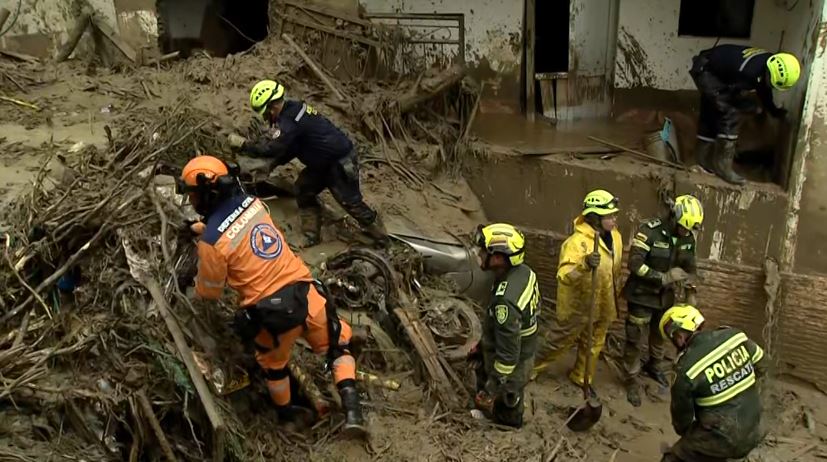35 familias quedaron afectadas tras avenida torrencial en Itagüí