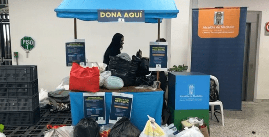 Aún está a tiempo de llevar ayudas para los afectados por las lluvias en 20 puntos de recolección