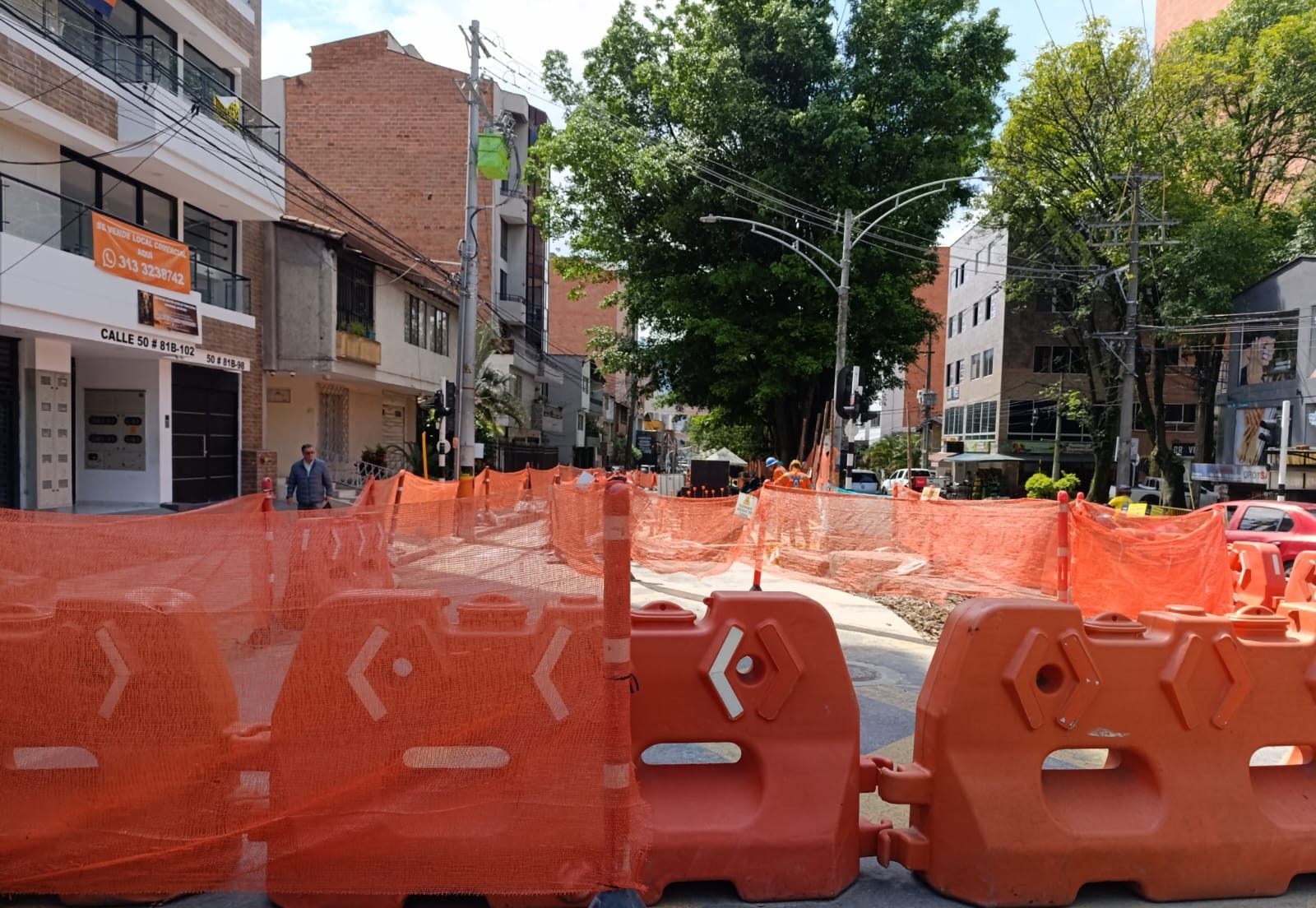 Ojo a los nuevos cierres viales en Calasanz por obras del Metro de la 80