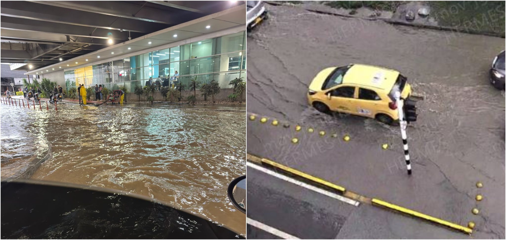 Lluvias de este jueves, 15 de mayo, provocaron inundaciones en varias zonas de Medellín