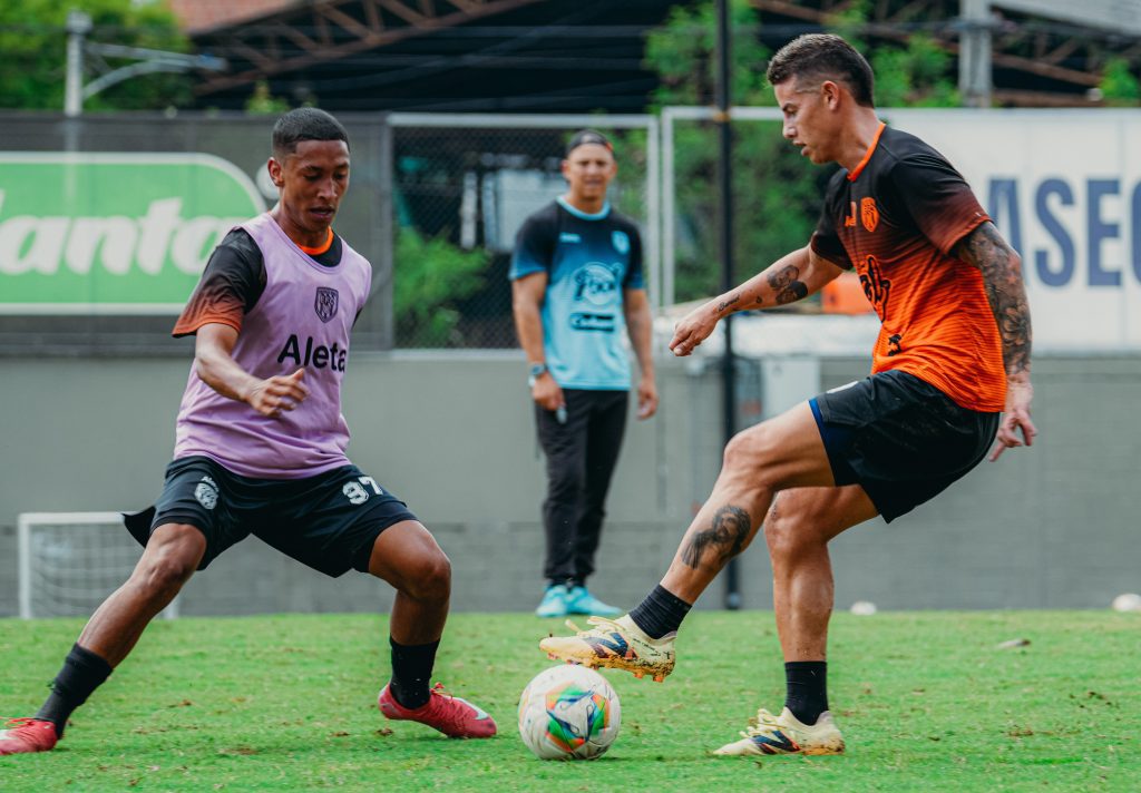 ¿Volverá a la liga colombiana James Rodríguez se encuentra entrenando con equipo antioqueño