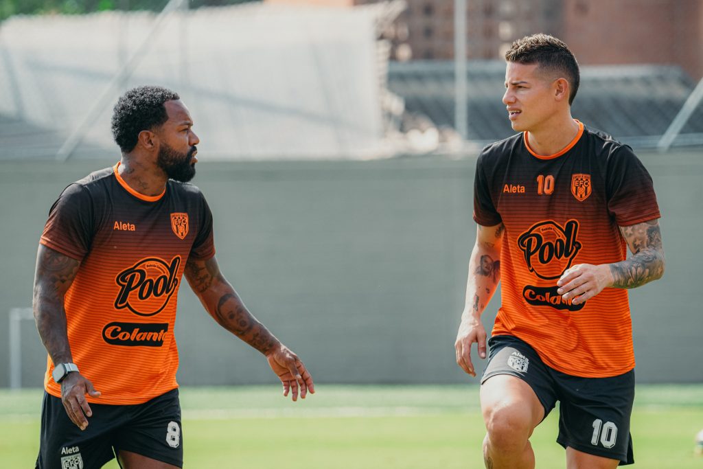 ¿Volverá a la liga colombiana James Rodríguez se encuentra entrenando con equipo antioqueño