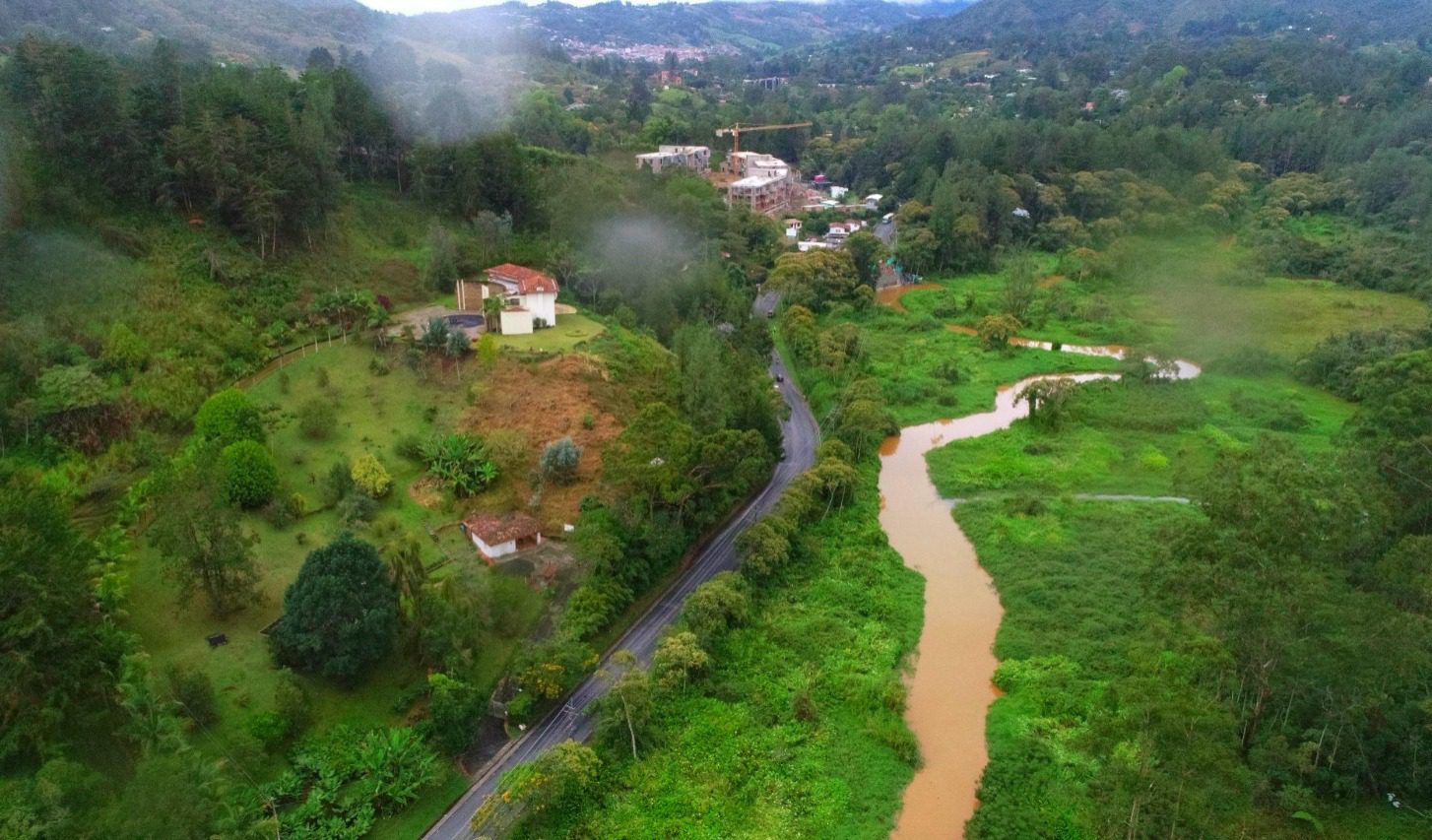 Hay 11 afectaciones en vías de Antioquia por cuenta de la ola invernal