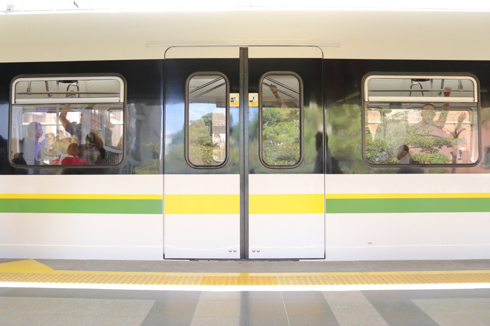 Servicio del Metro de Medellín se encuentra parcialmente suspendido en la estación Bello