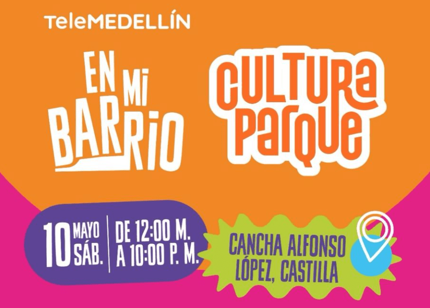 Conozca la programación que tendrá Telemedellín en MI BARRIO este sábado en Castilla
