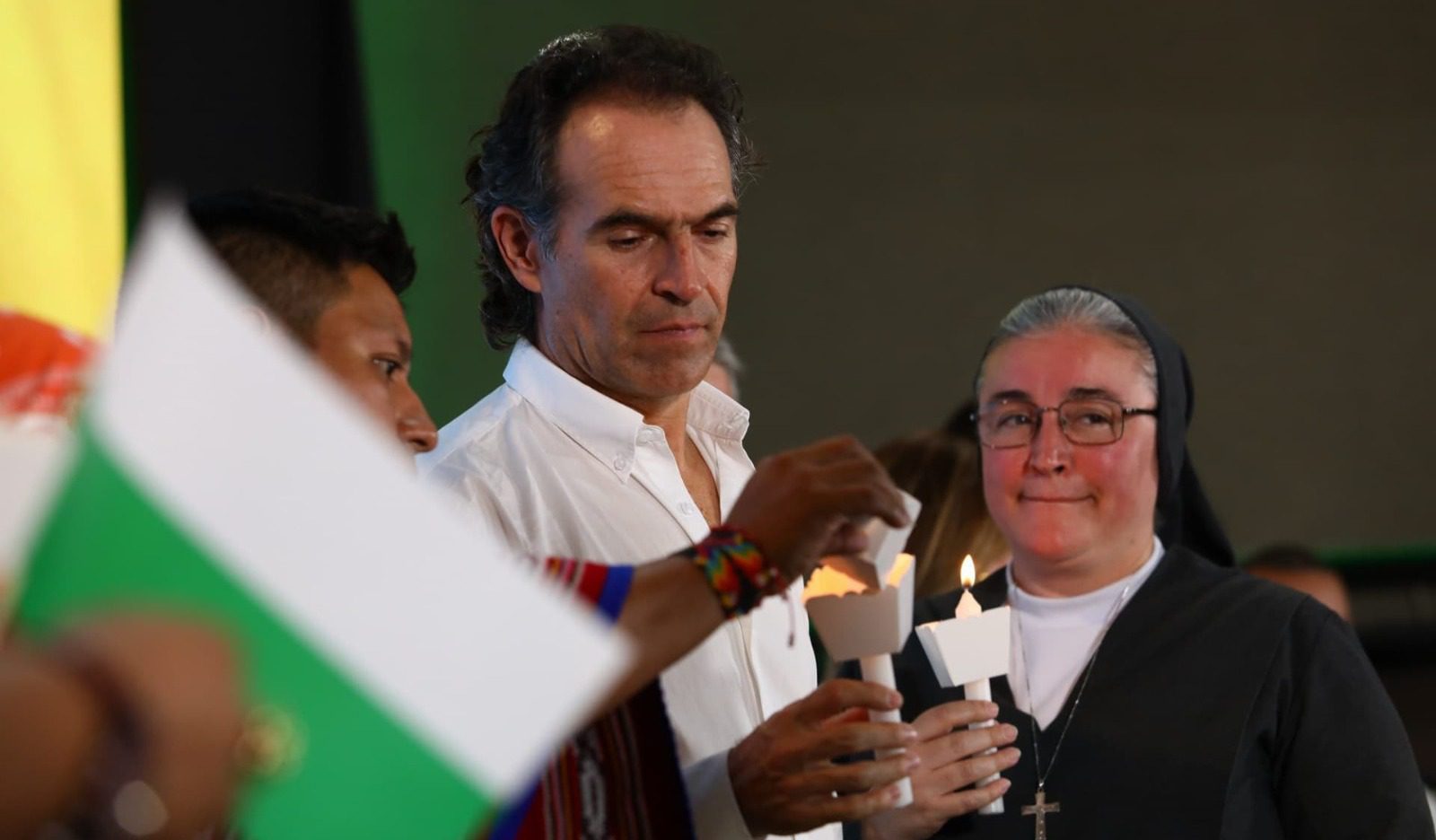 Alcalde Federico Gutiérrez cuestionó participación de cabecillas y amenazas en Medellín