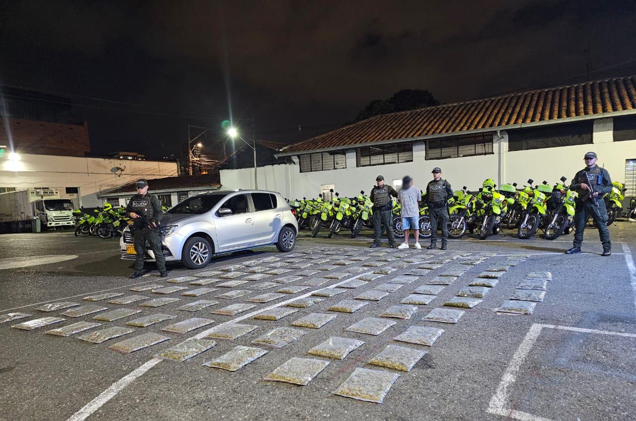 Aumenta en un 37 % las incautaciones de drogas en Medellín