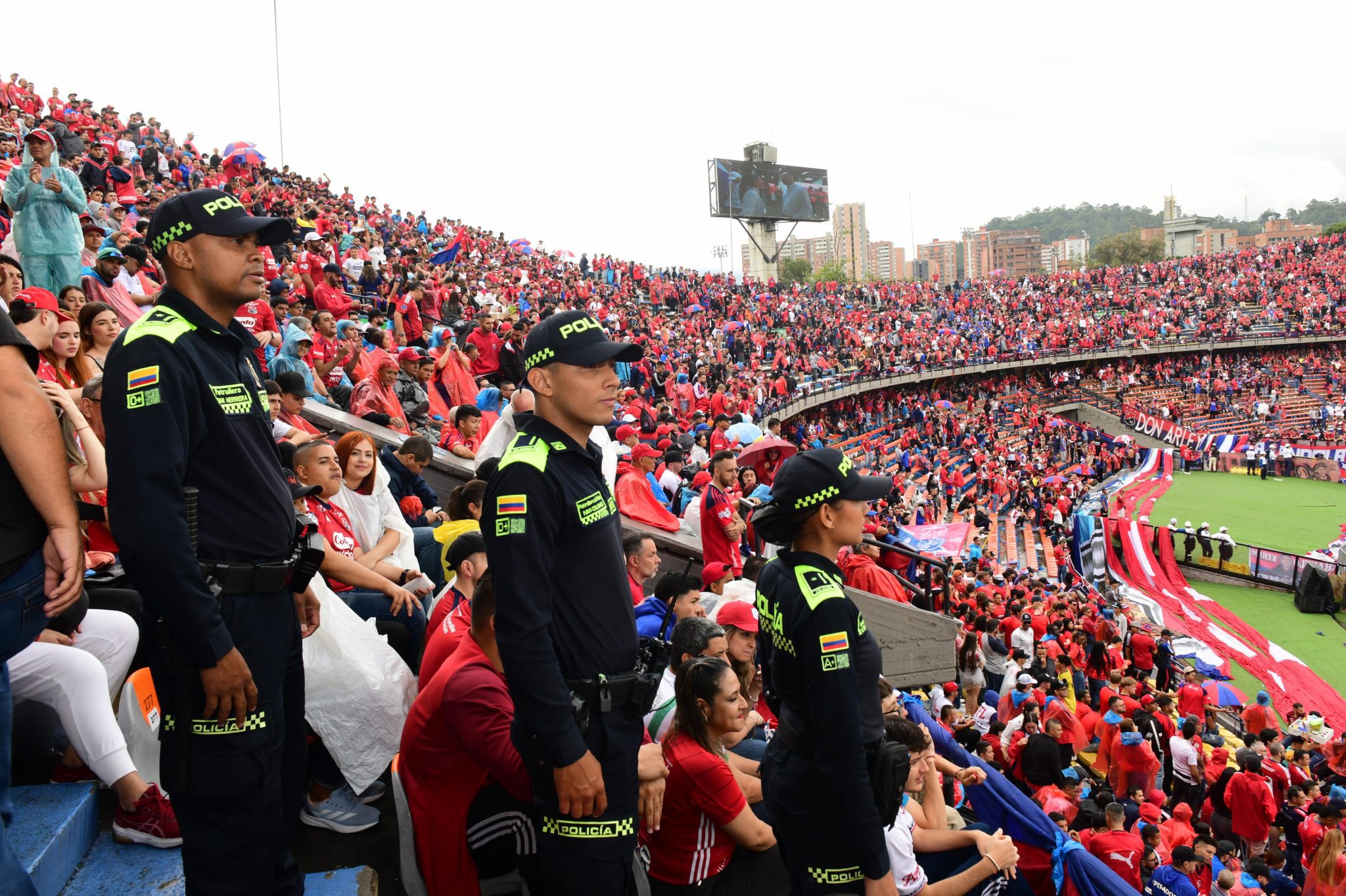 Esta es la ubicación de 20 pantallas para ver la final DIM vs. Santa Fe 