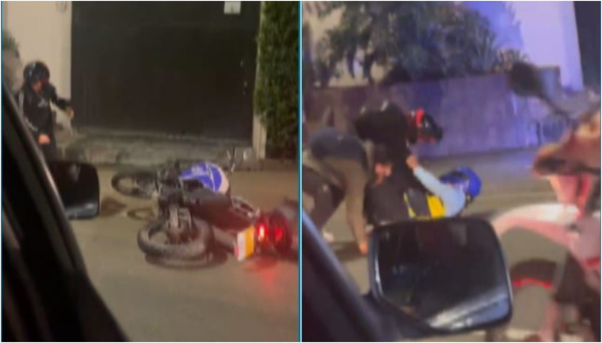 Agresión contra agente de tránsito en El Poblado quedó grabada en video