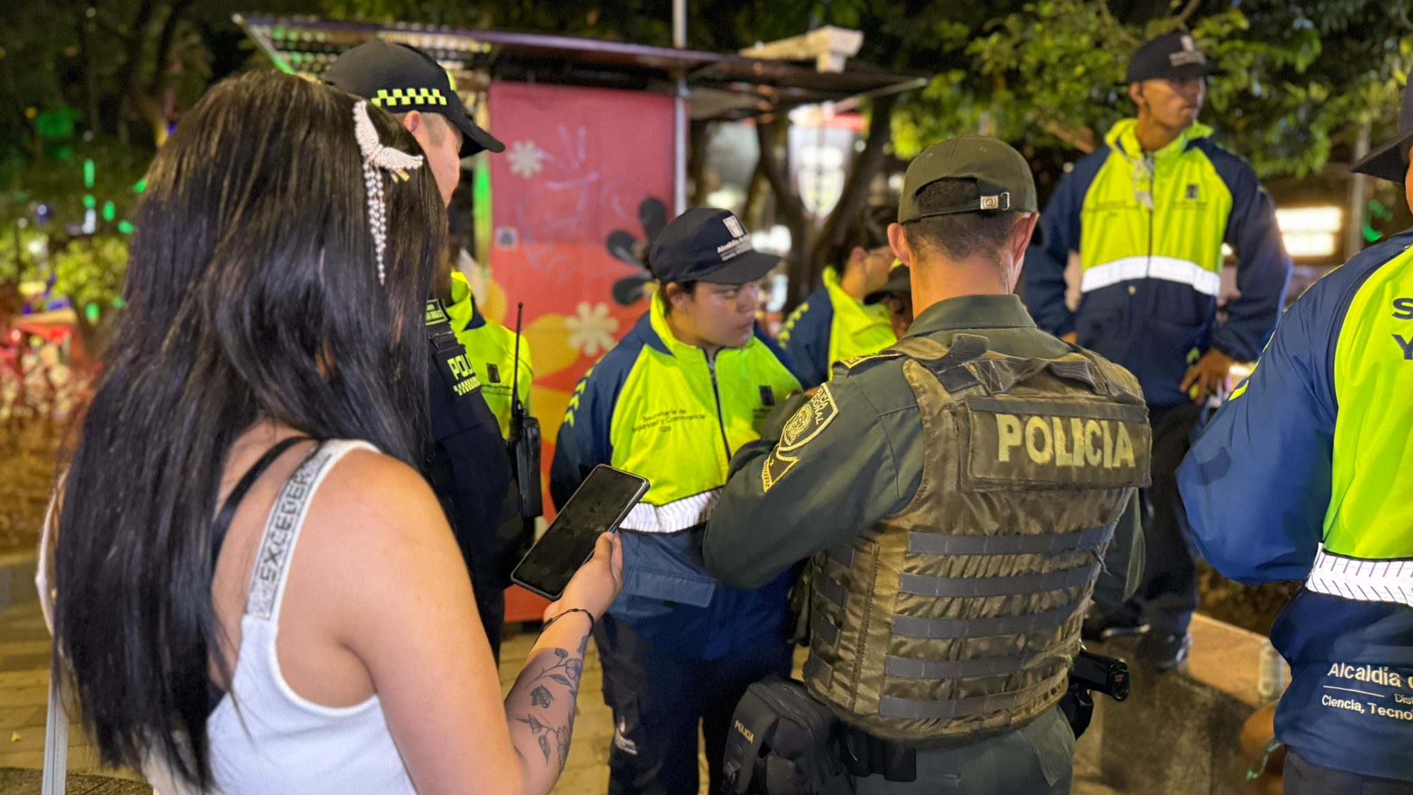 Con operativos en el Parque Lleras, Distrito combate explotación sexual y microtráfico