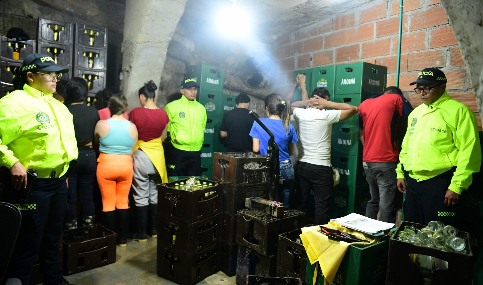 Red criminal pretendía vender cerveza adulterada durante la Feria de las Flores