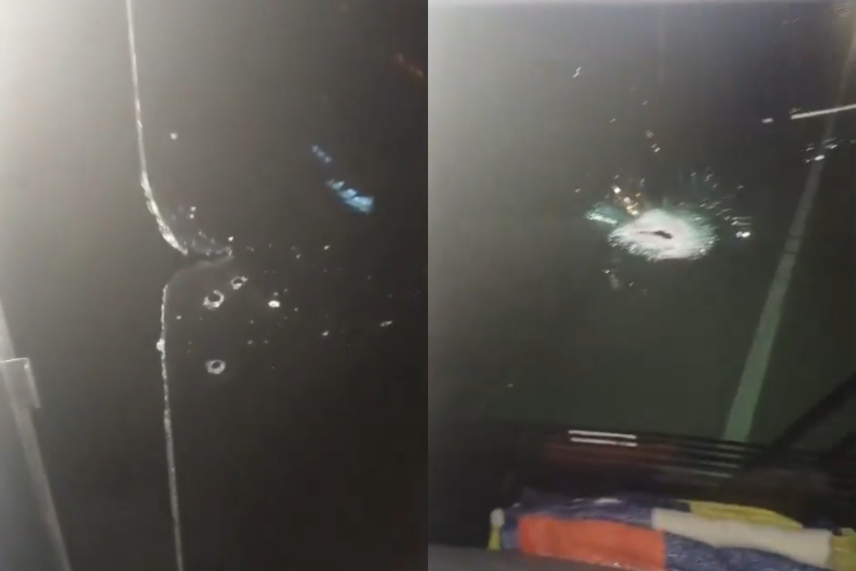 Ataque a tiros contra un bus en Valdivia dejó dos personas heridas