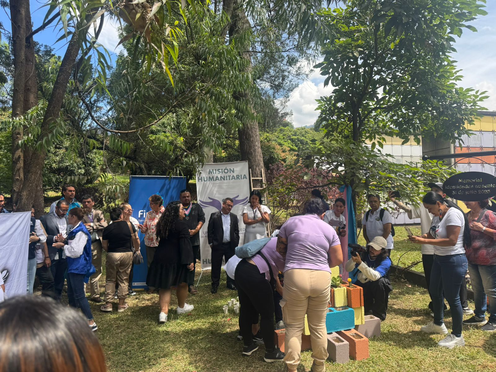 Iniciaron obras para construcción de mausoleo por personas desaparecidas en el Cementerio Universal