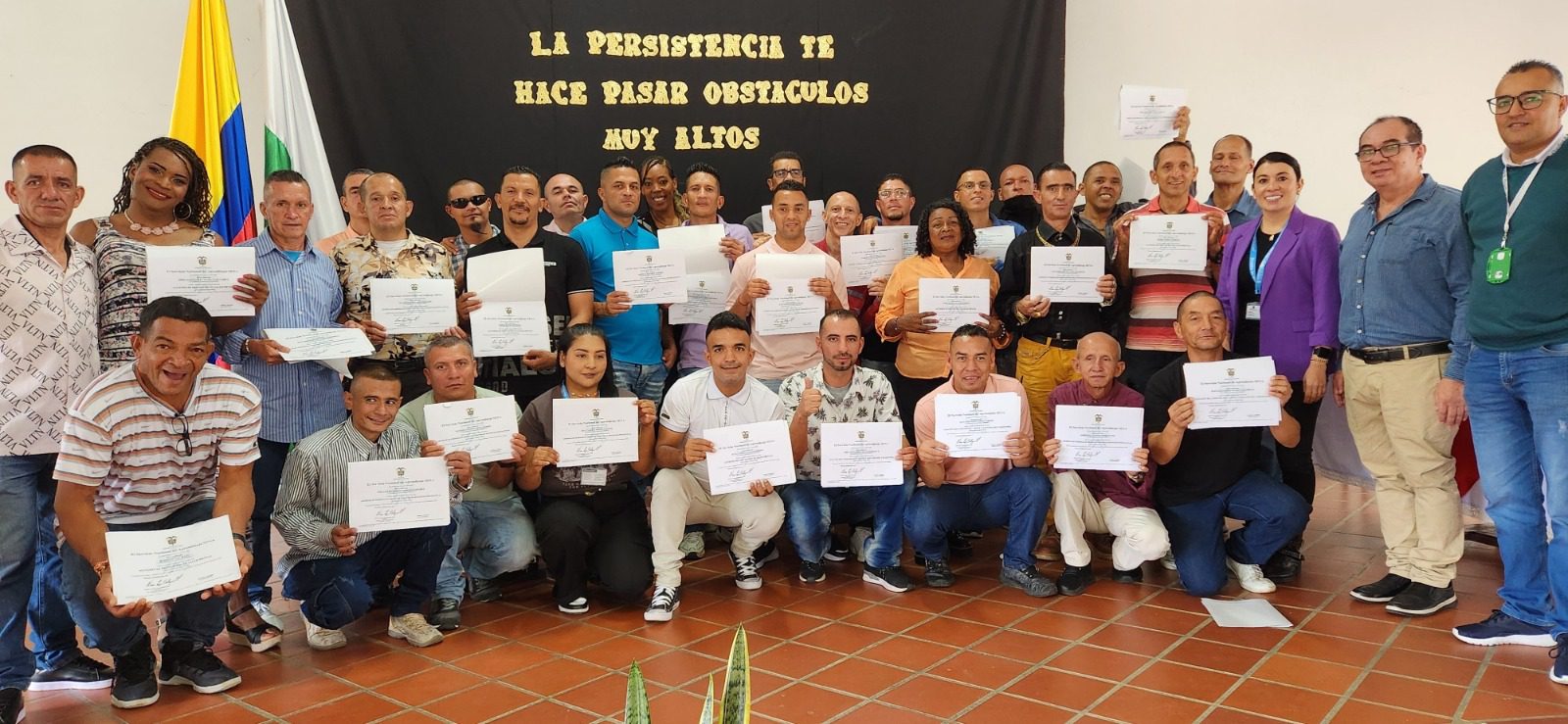 30 exhabitantes de calle se certificaron como educadores en farmacodependencia 