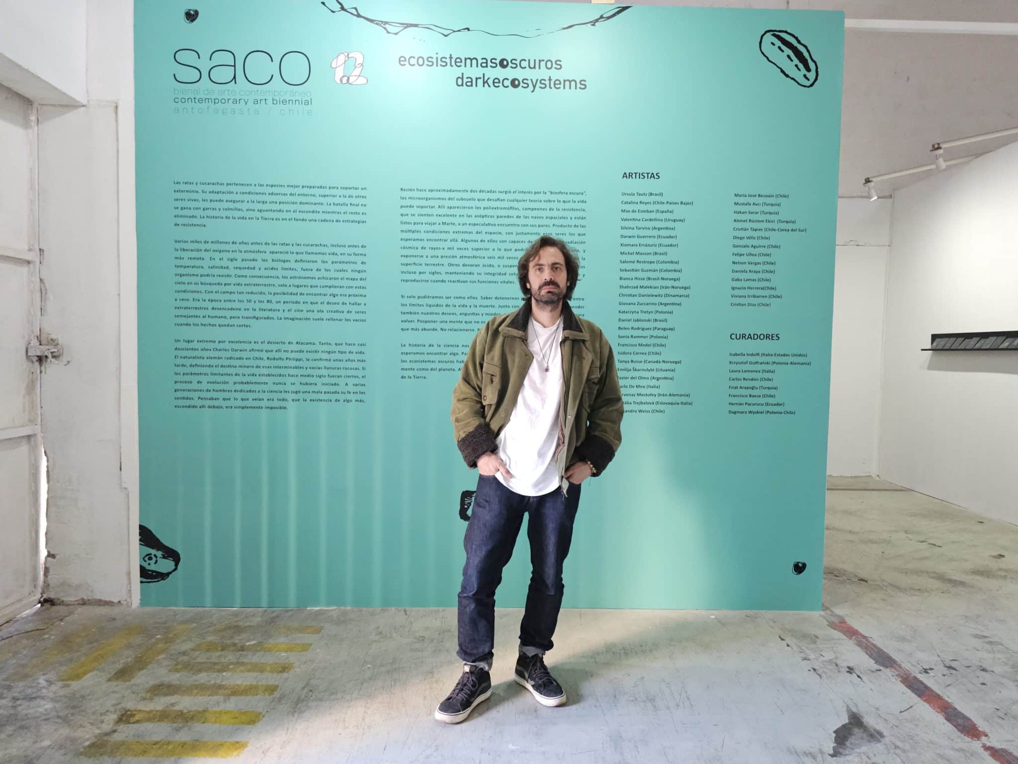 Conozca al único colombiano participante en la Bienal de Arte Contemporáneo en Chile 2025