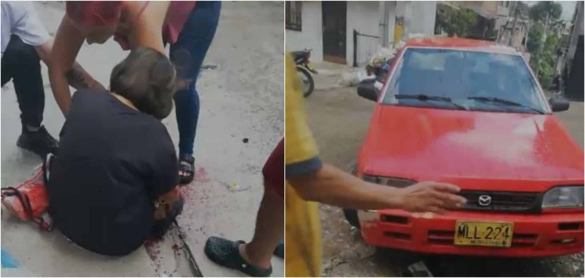 Adulta de la tercera edad resultó herida por bala perdida en Bello mujer
