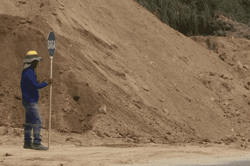 Analizan alternativas por obras en vía Caldas Amagá y la posibilidad de cierre