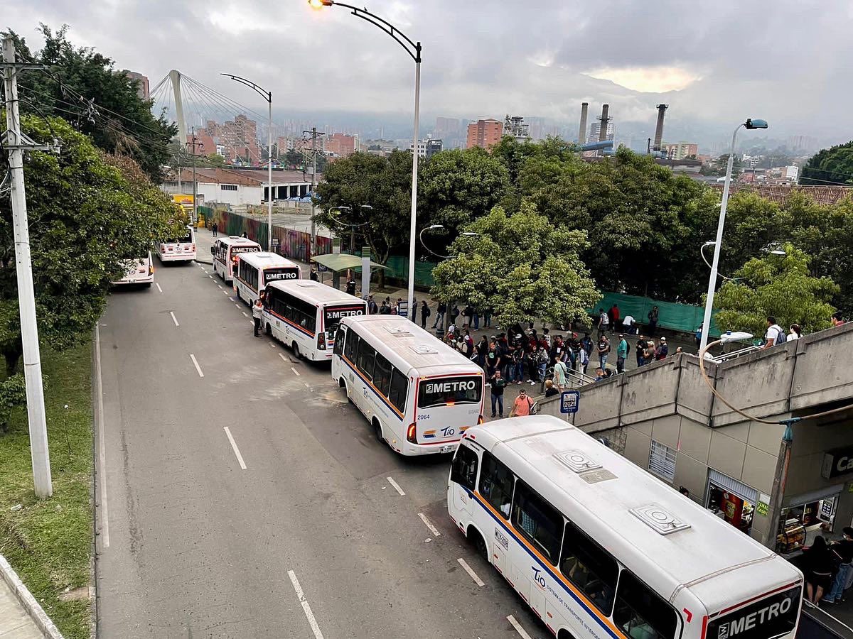 Aplazan obras en la Avenida Regional a la altura de Envigado