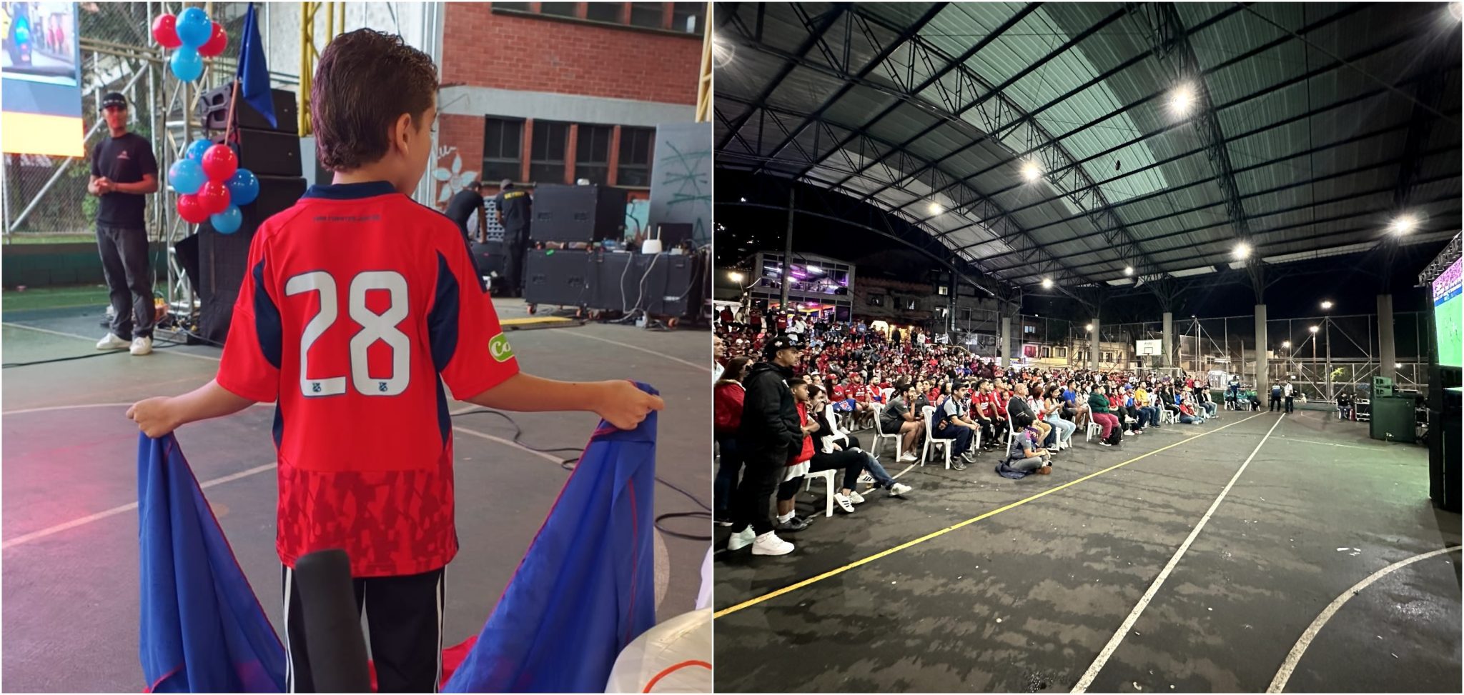 Así disfrutaron los hinchas del DIM el partido en las 21 pantallas que instalaron