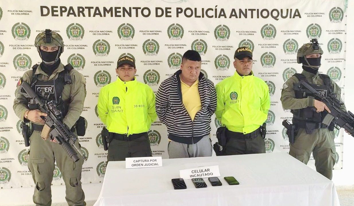 ReportanAsí fue la captura de alias ‘David’, cabecilla financiero del Clan del Golfo