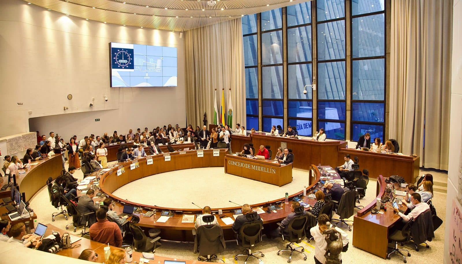 Así fue la votación de los concejales para aprobar el Plan de Desarrollo Medellín Te Quiere