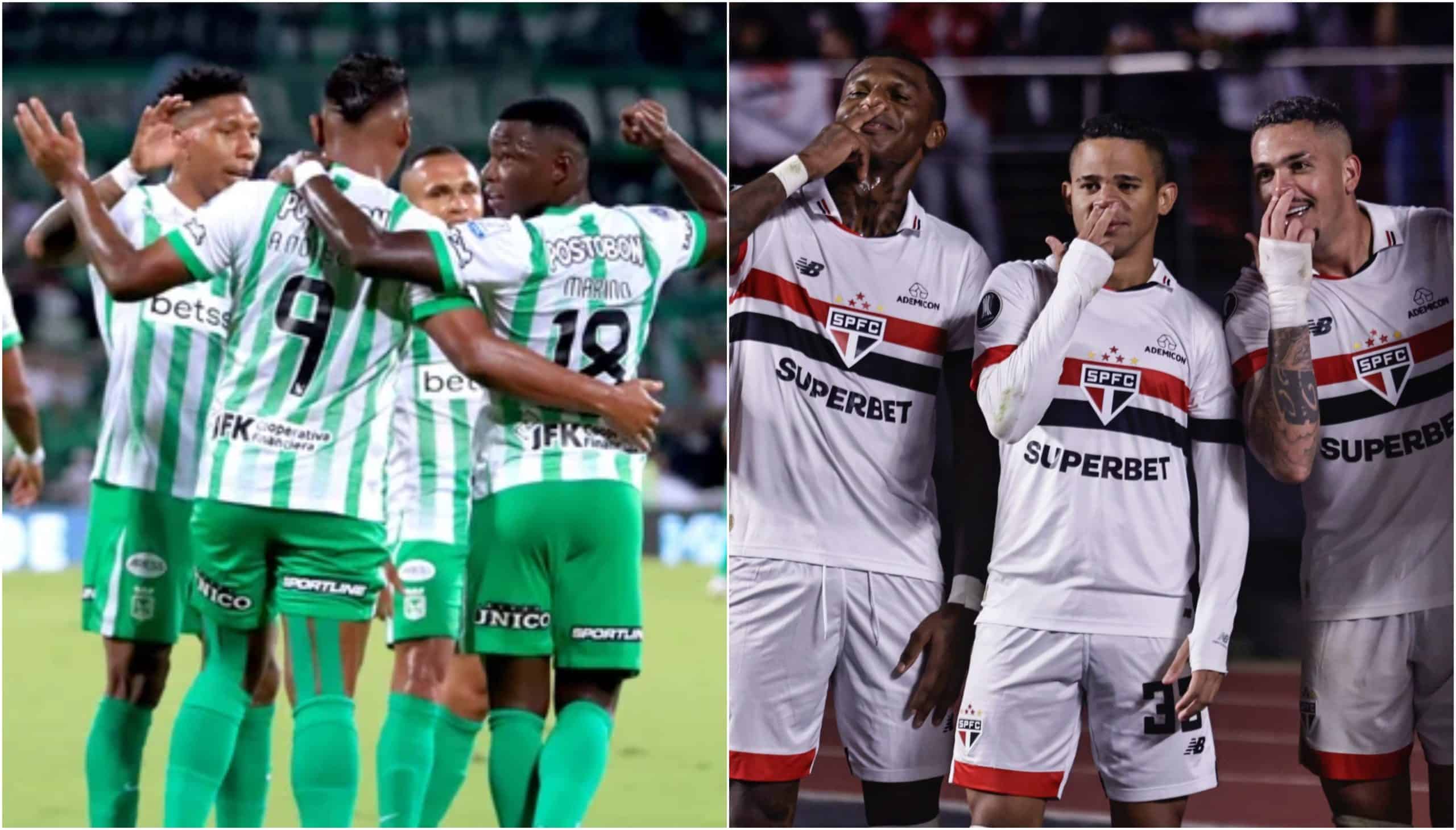 Así quedaría el partido entre Atlético Nacional y São Paulo en Libertadores, según la IA
