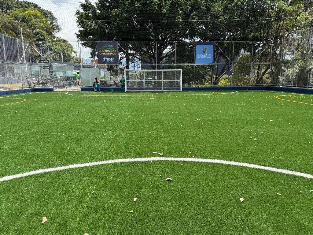 Así quedó la renovada cancha de Miraflores en Buenos Aires