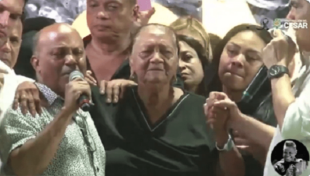 [Video] La emotiva despedida de Hilda Suárez en homenaje a su hijo Omar Geles