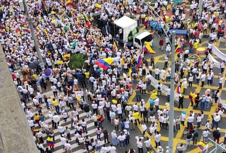 ¡Atención! Así será el recorrido de la marcha contra las políticas del Gobierno Nacional en Medellín