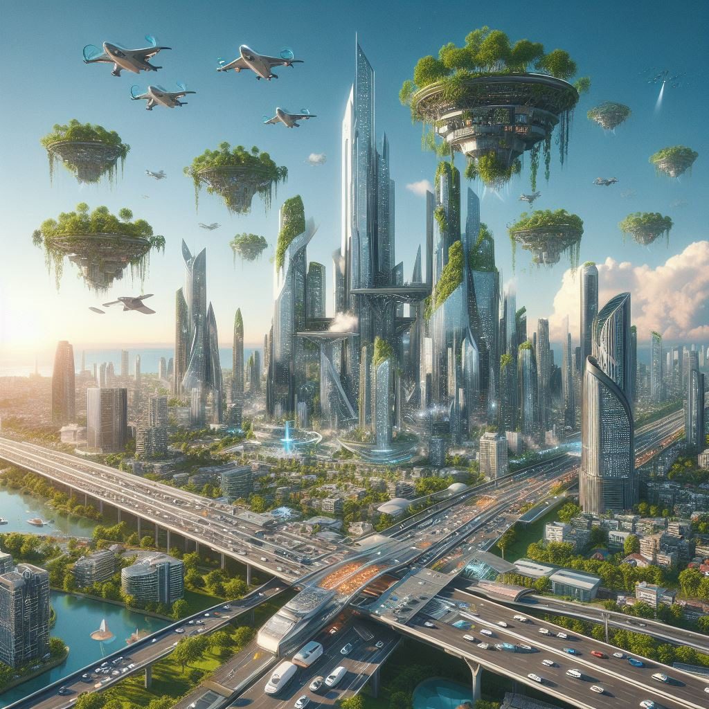Así sería Medellín en el año 3000 según la inteligencia artificial