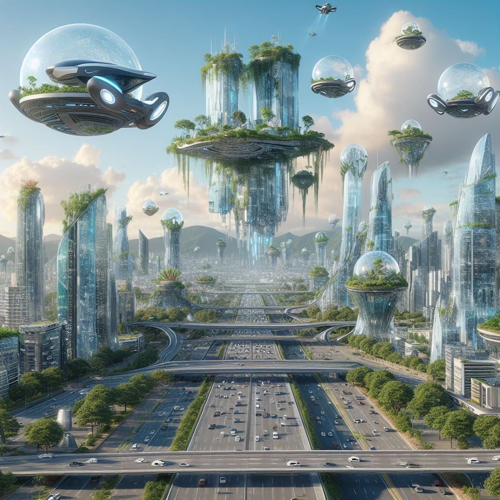 Así sería Medellín en el año 3000 según la inteligencia artificial