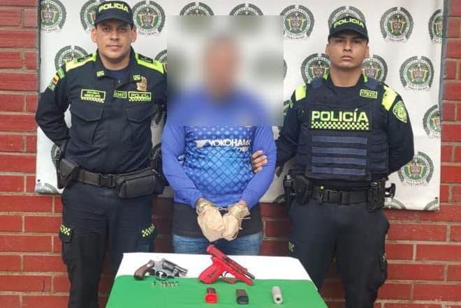 Ataque sicarial en el centro de Medellín deja a un hombre capturado