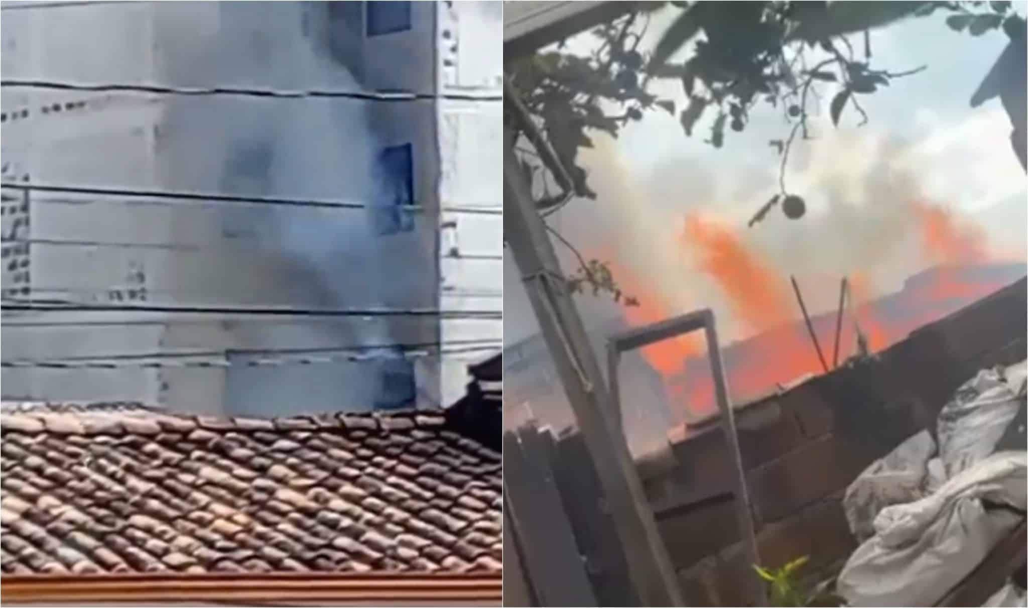 Atienden un incendio en el parque de San Antonio de Pereira