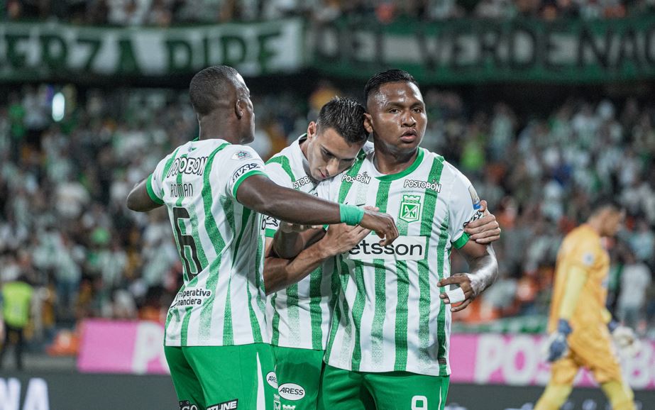 Atlético Nacional goleó a Quindío por los octavos de final de la Copa Colombia