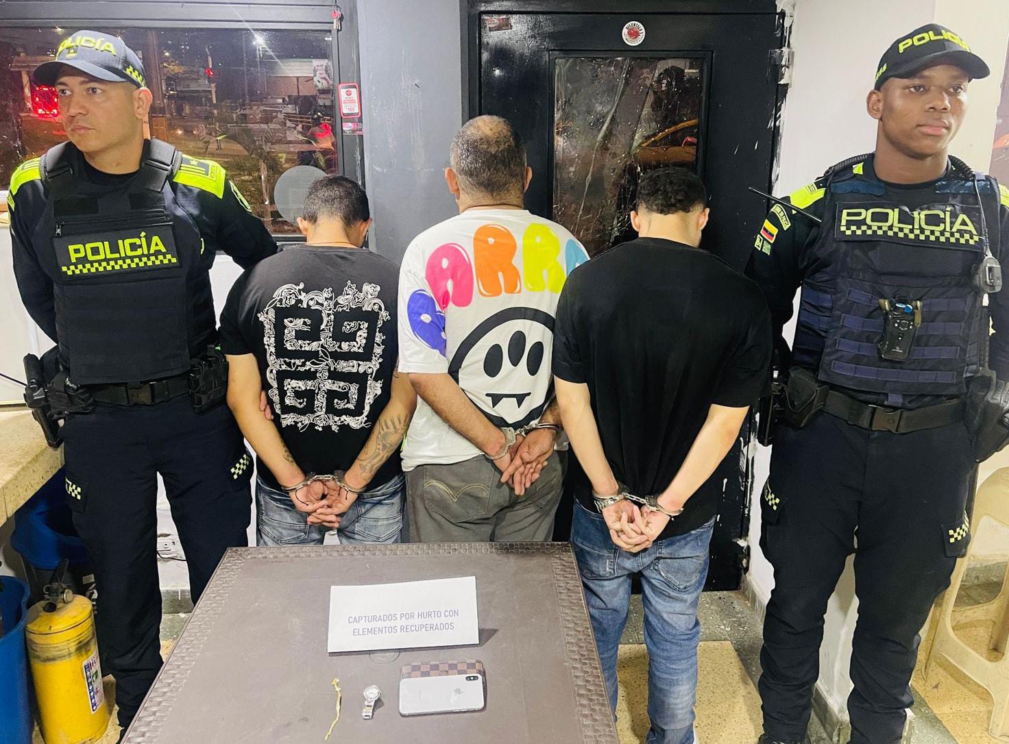 Autoridades frustraron un robo de joyas avaluados en 26 millones de pesos