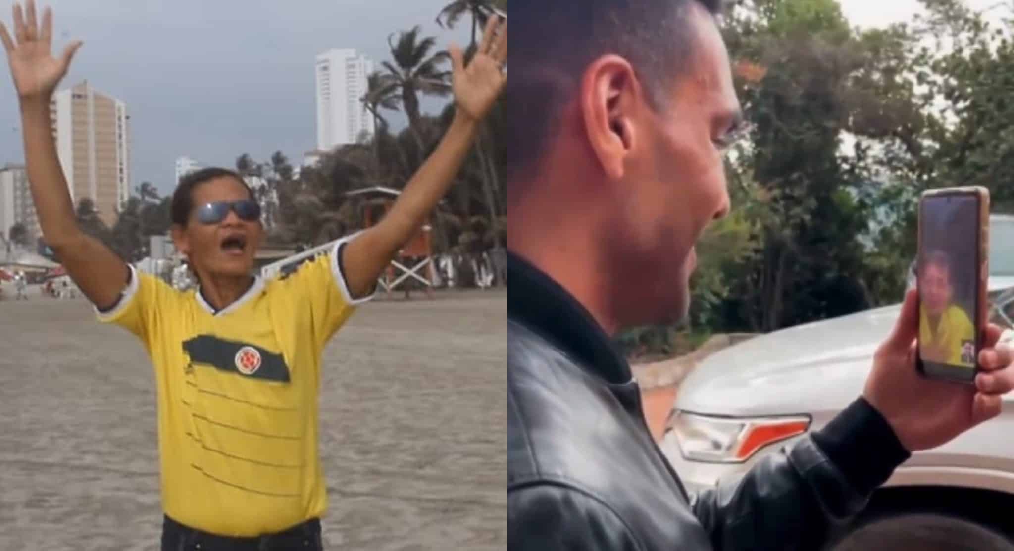 Se le cumplió el sueño: autora de Viva Colombia, Viva Falcao conoció al futbolista