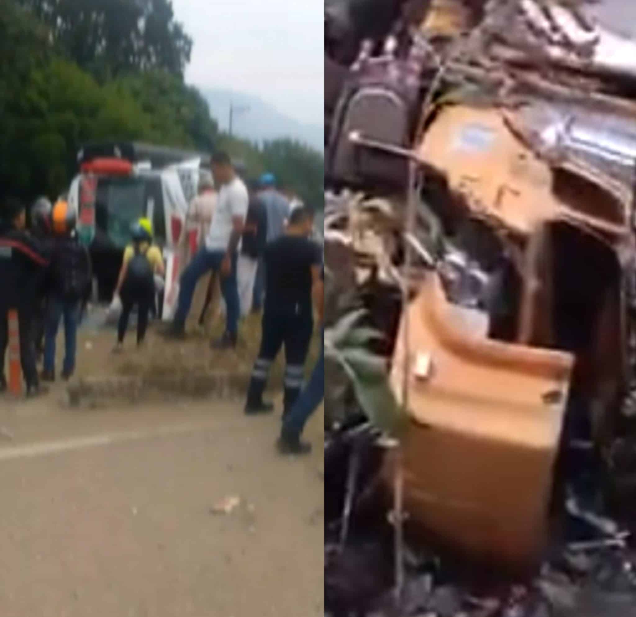 Dos accidentes en la Troncal a la Costa
