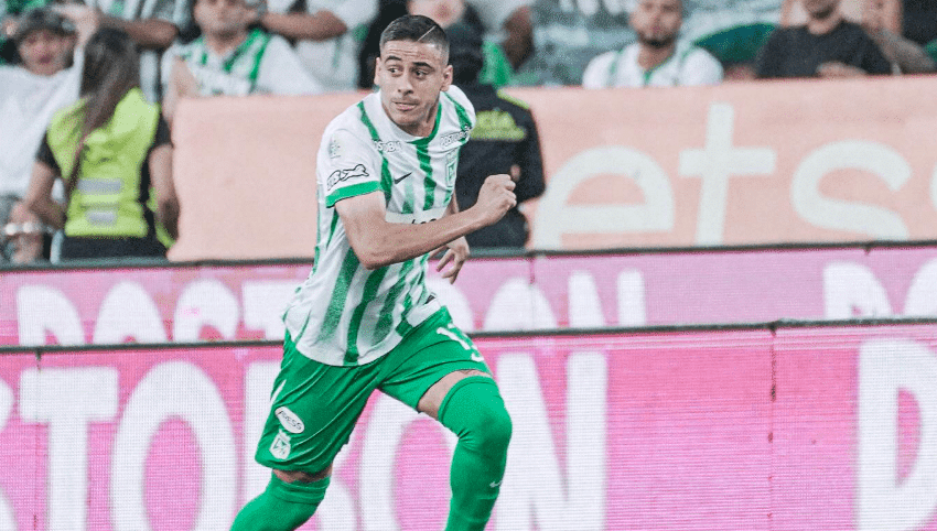 Camilo Cándido recibió fuerte golpe que lo dejó noqueado en el partido entre Millonarios y Nacional