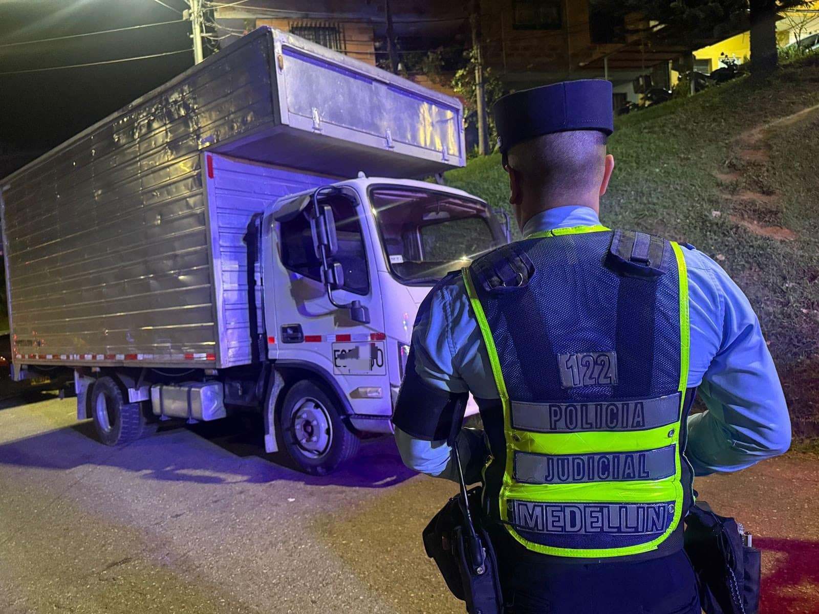 Camión que había atropellado a un motociclista y se fugó fue encontrado por las autoridades