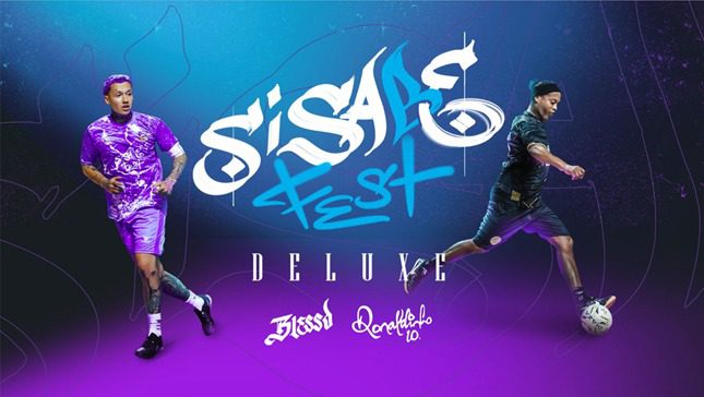 Cantante Blessd estrenará su nuevo álbum con un partido de fútbol junto al astro Ronaldinho